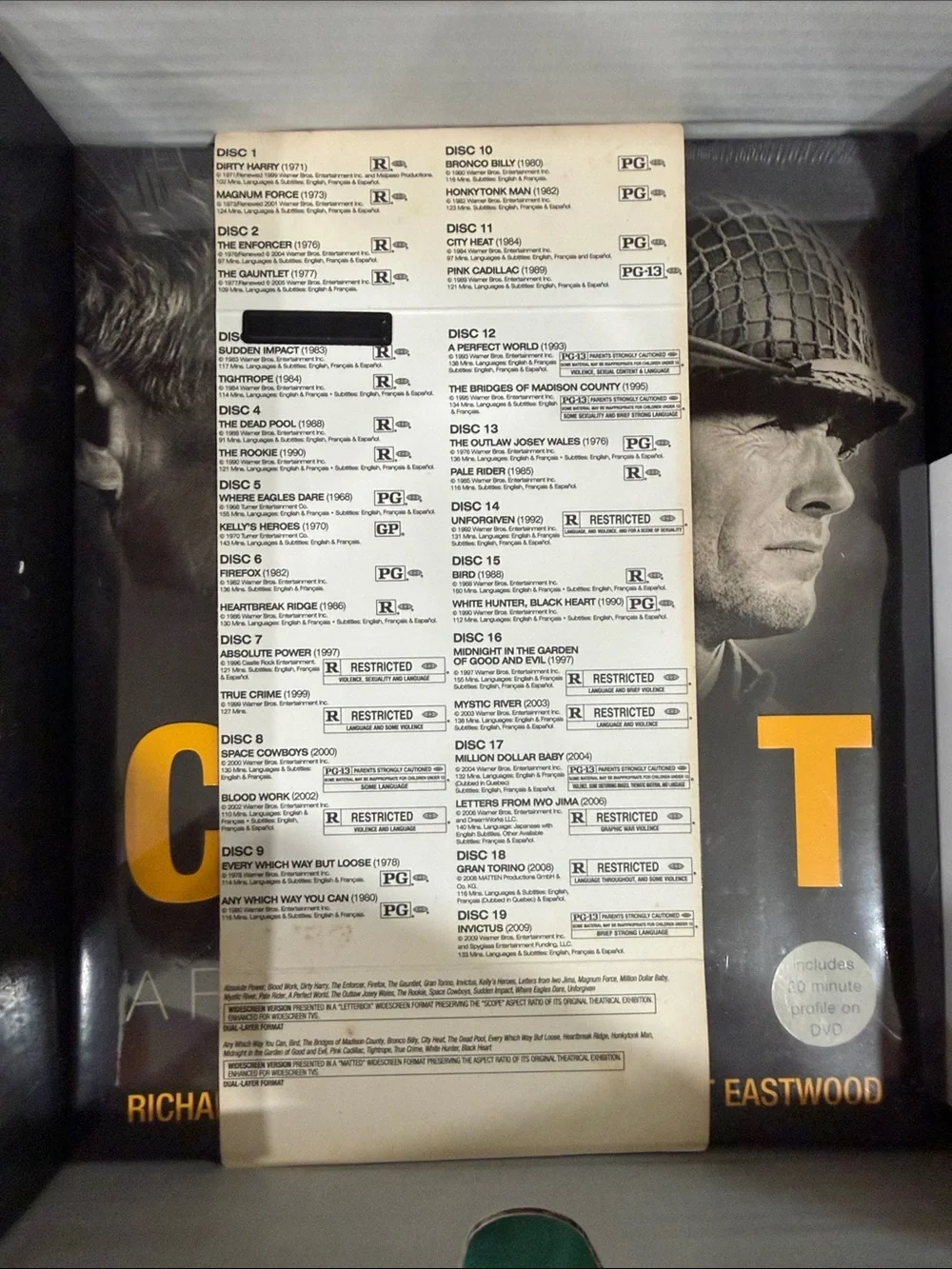 Clint: 35-Film DVD Collection Box Set - NEW!